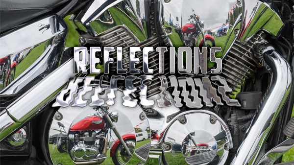 motorcycle reflections