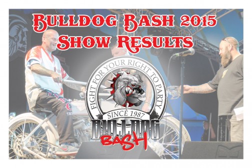 Bulldog Bash 2015 Show Results